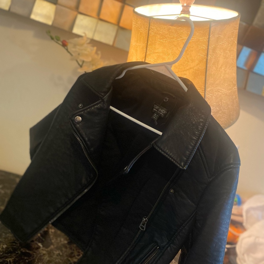 Used leather jacket